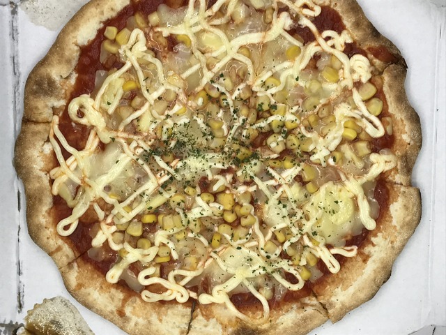 マヨコーンピザ2