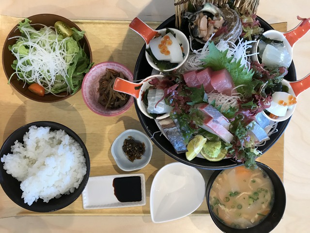 上刺身盛り合わせ定食2-1