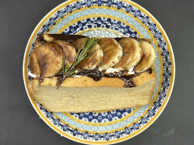 チョコバナナシフォン