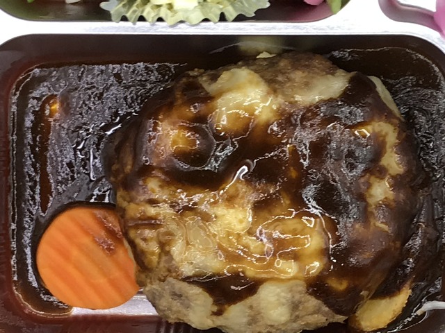 チーズハンバーグ弁当2-2