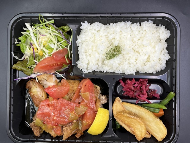 チキンステーキペッパーソース