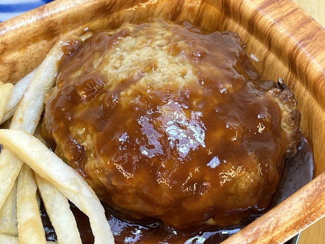 ❸ハンバーグ1-2-1