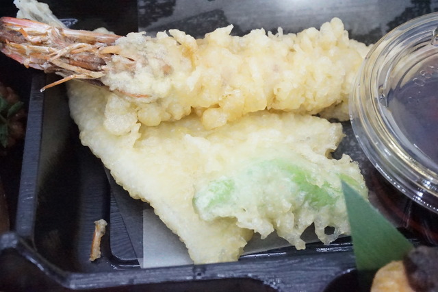 幕の内弁当天ぷら