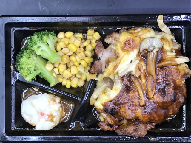 グリルチキンキノコのオーブン焼き2-1