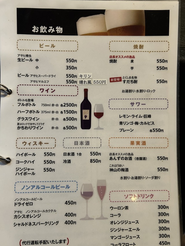 メニュー3