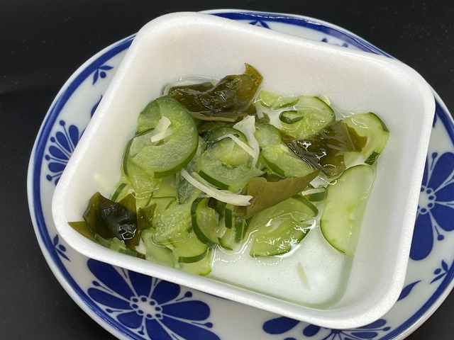 ❻キュウリの酢の物1-1