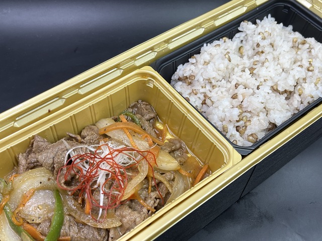 阿波黒牛焼肉弁当1-1-2