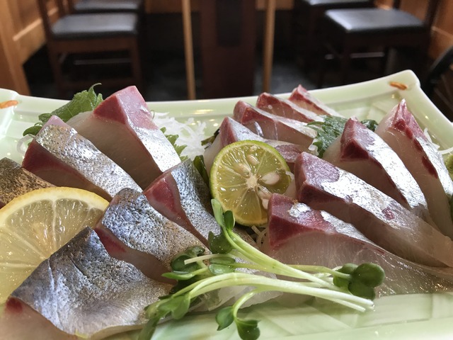 シマアジお造り2