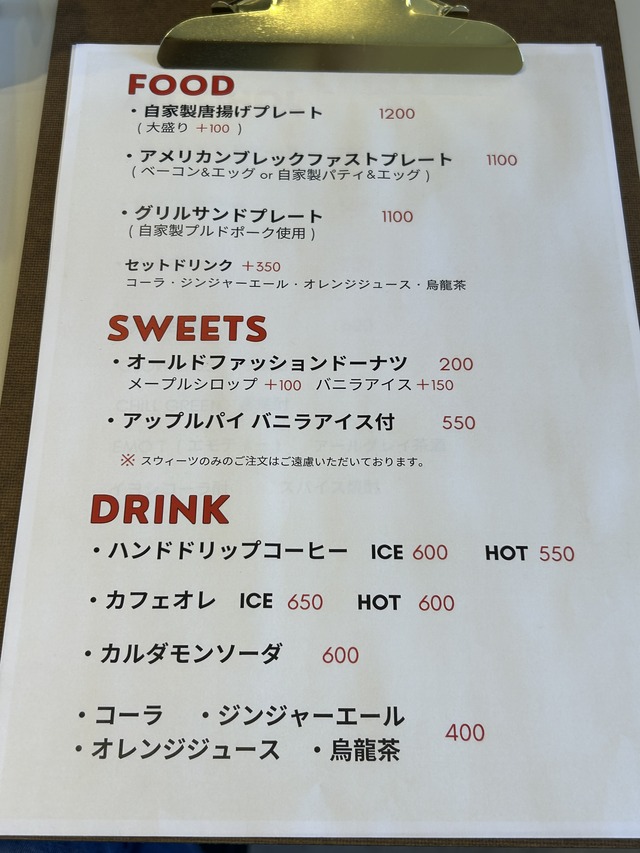メニュー1
