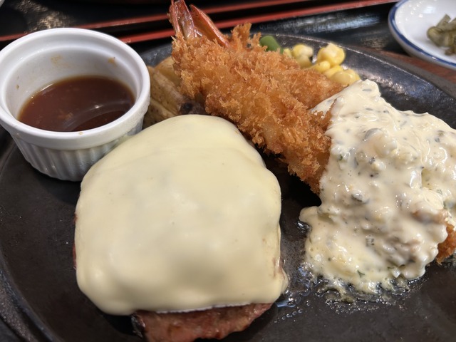 ハンバーグチーズ1-2-2