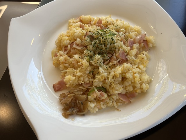 ベーコンピラフ1-1