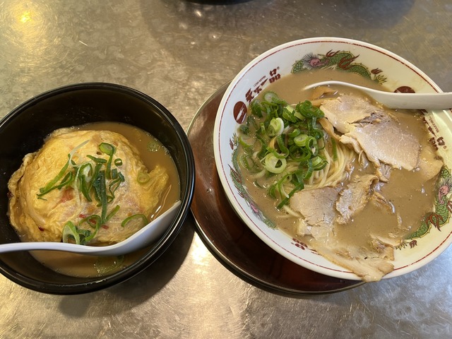 こってり天津飯定食1