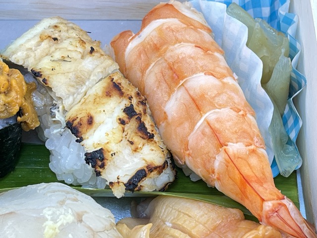 上にぎり海老・穴子