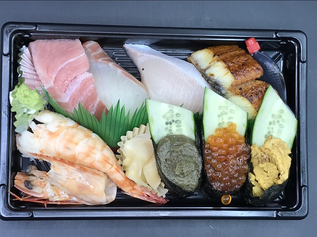 活魚握り盛り合わせ上1