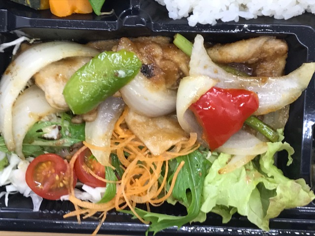 生姜焼き弁当2-1
