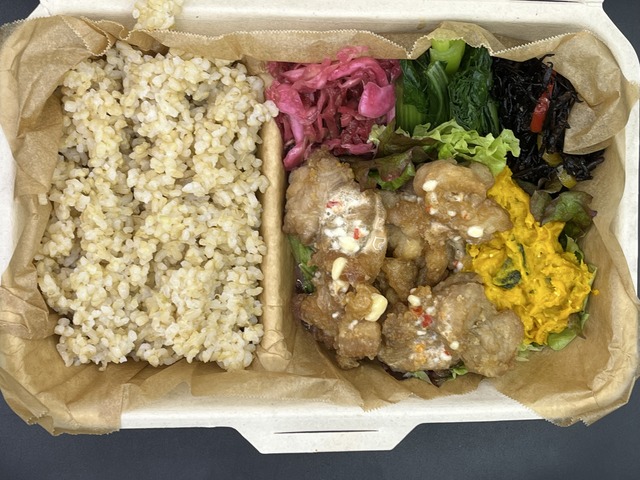 から揚げオーロラソース