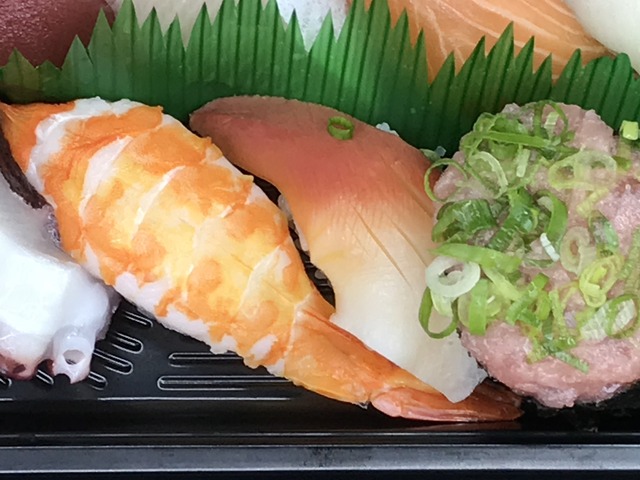 活魚握り盛り合わせ1-1-1