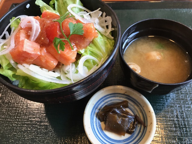 サクラマス丼セット2