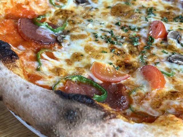 野菜とサラミ1-3