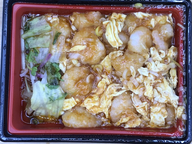 海老のチリソース2