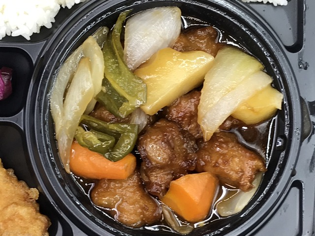 酢豚弁当2-1-1