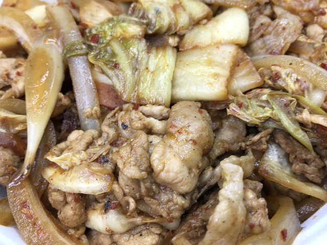 豚キムチ丼1-4-1