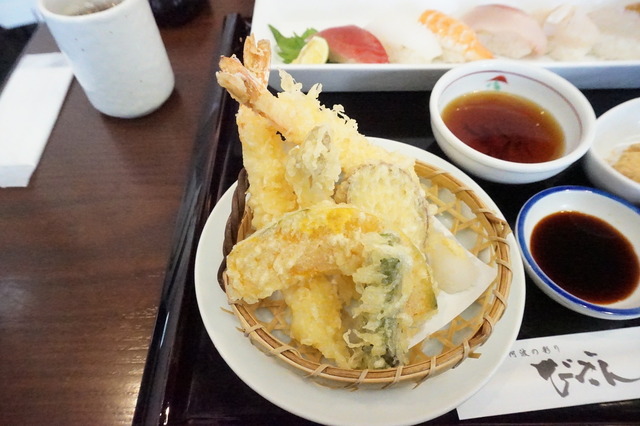 にぎりすし御膳天婦羅