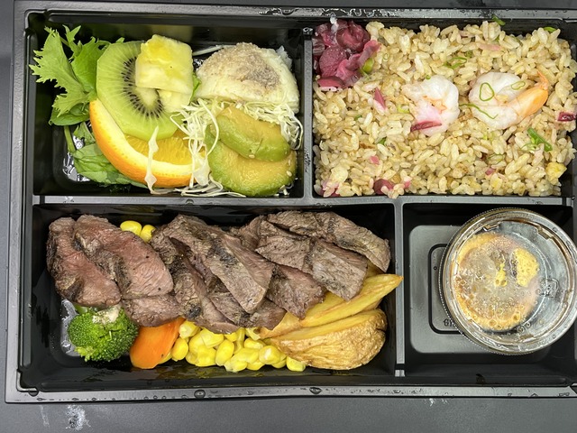 ステーキピラフ1