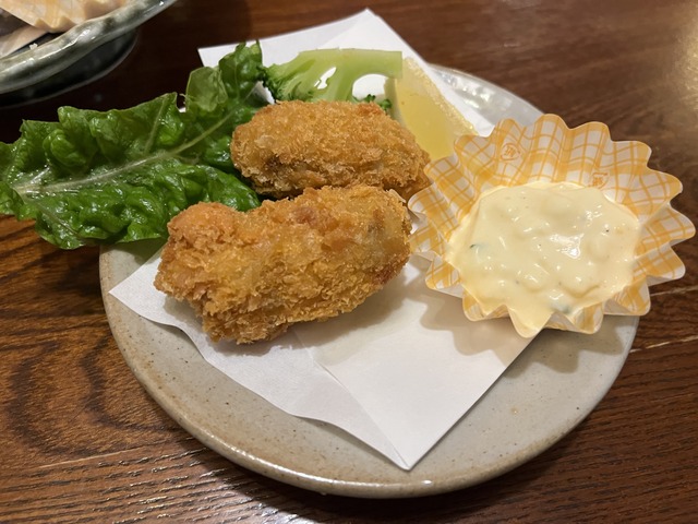 ❷カキフライ