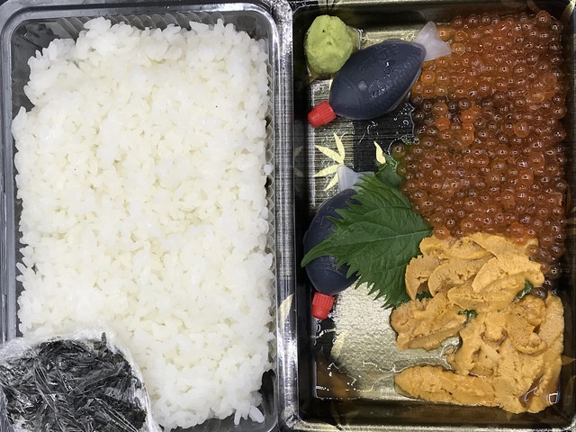 ウニいくら丼0