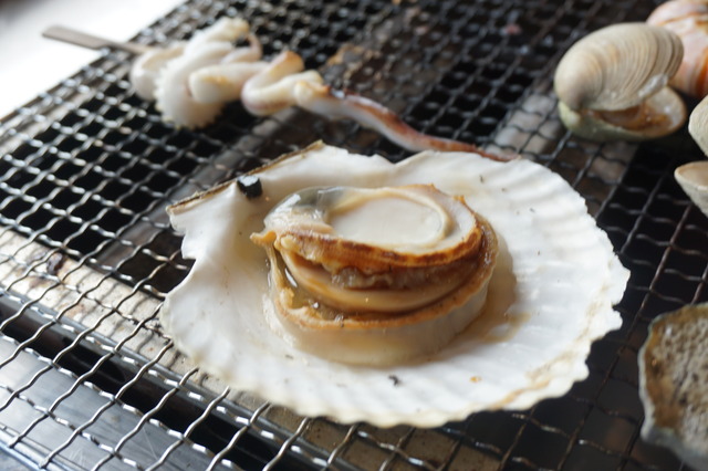 海鮮焼ホタテ