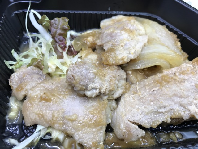生姜焼き弁当1-1-4