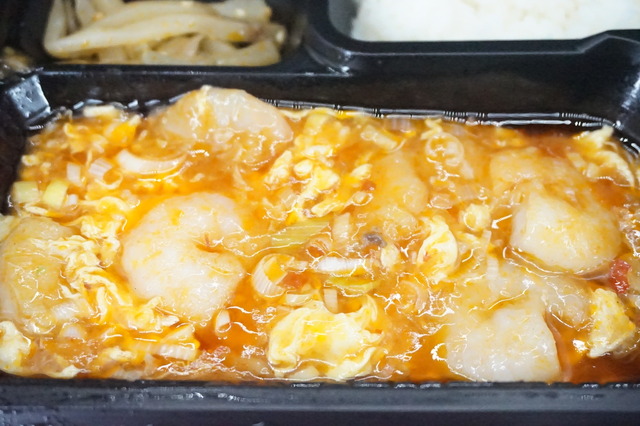 エビチリ弁当1-1