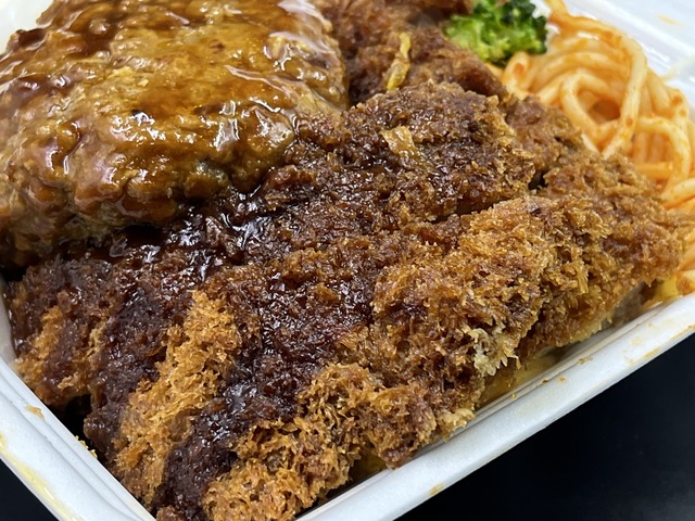 ハンバーグポークカツ1-3-2