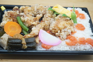 めんたいからあげ弁当1