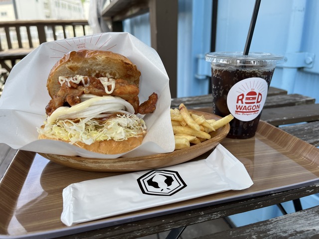 チキンバーガー1