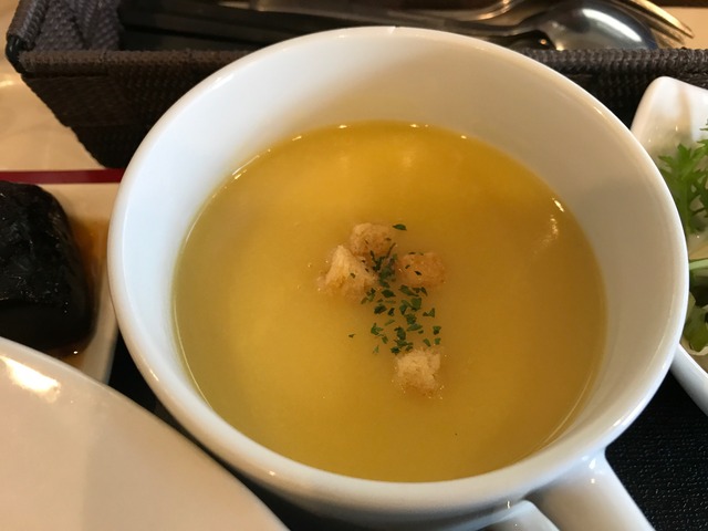 パスタランチスープ