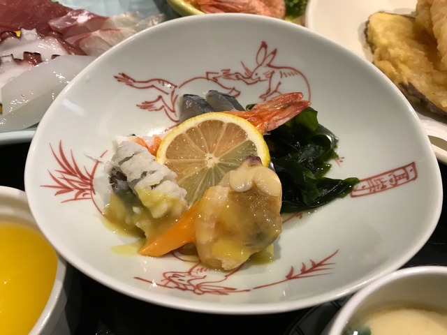 魚榮定食カスタム酢の物1