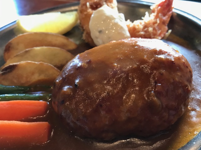 エビフライハンバーグ1
