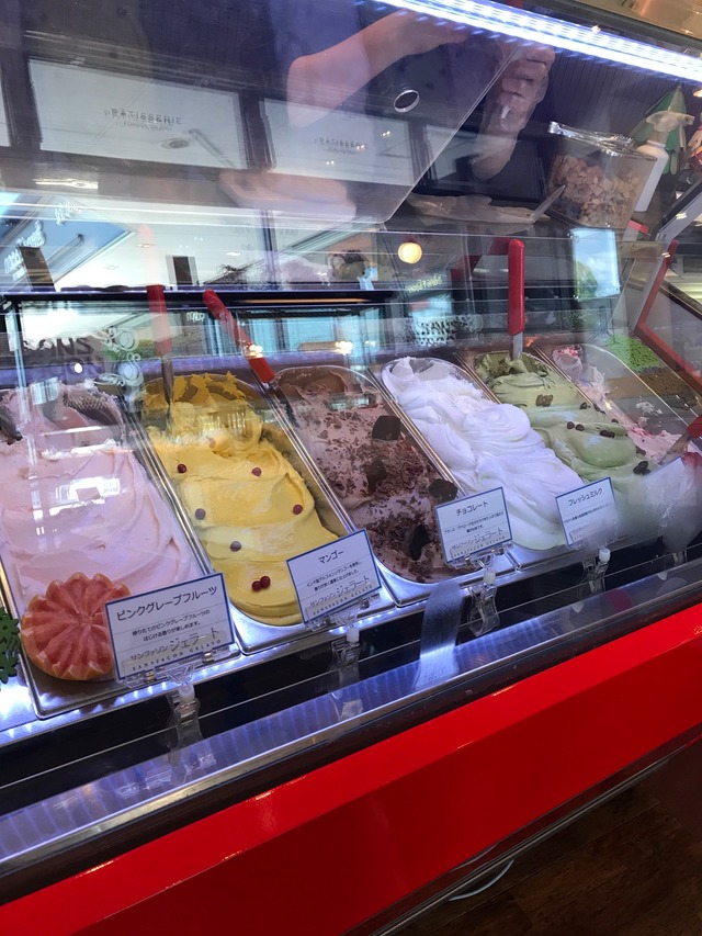店内ジェラート