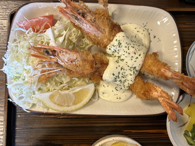 エビフライ定食1-2