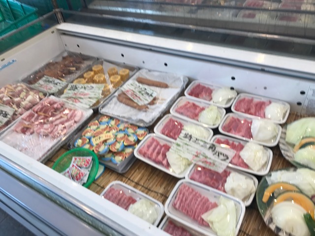 海鮮店頭肉