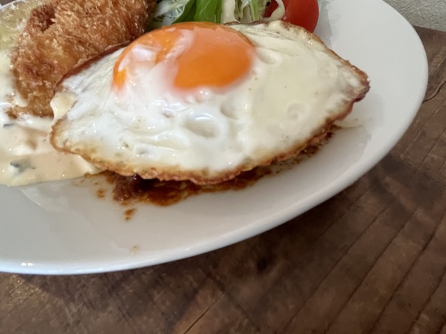 ハンバーグ＆エビフライ1-2