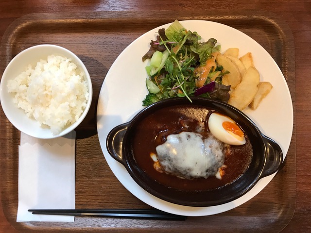 ハンバーグプレート6