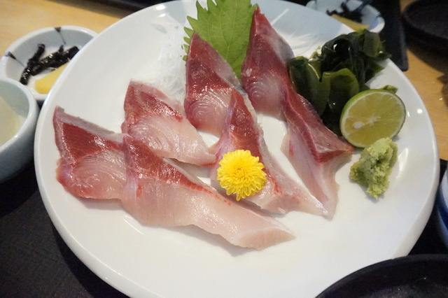 すだちブリ刺身定食2-3-4