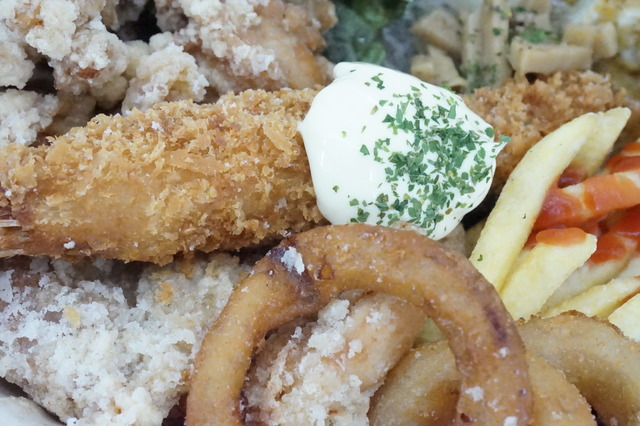 からあげ&エビフライBOXエビフライ