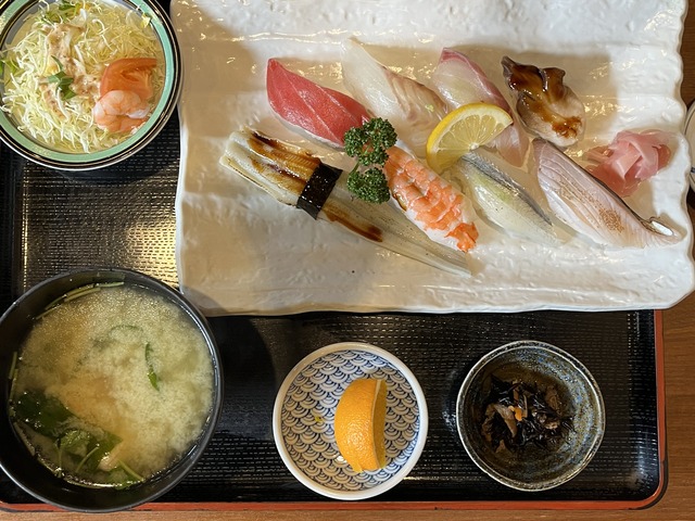 上にぎり定食1-1