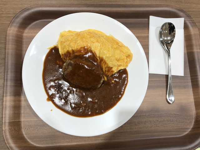 ハヤシバーグオムライス1-1-1