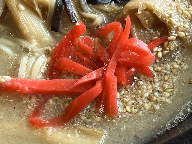 メンマラーメンきくらげトッピング1-4-3