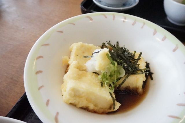 えがお御膳揚げ出し豆腐2